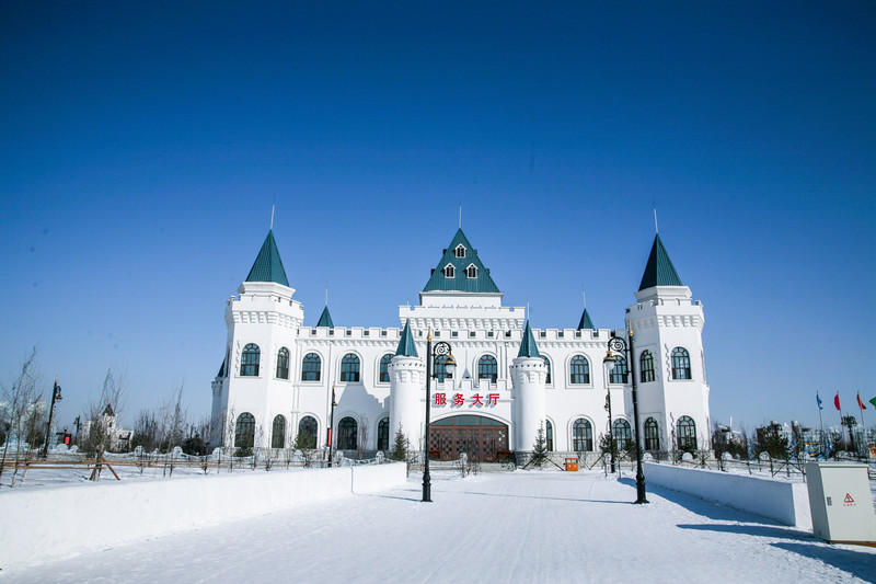 呼兰河口冰雪乐园 如梦似幻的童话世界