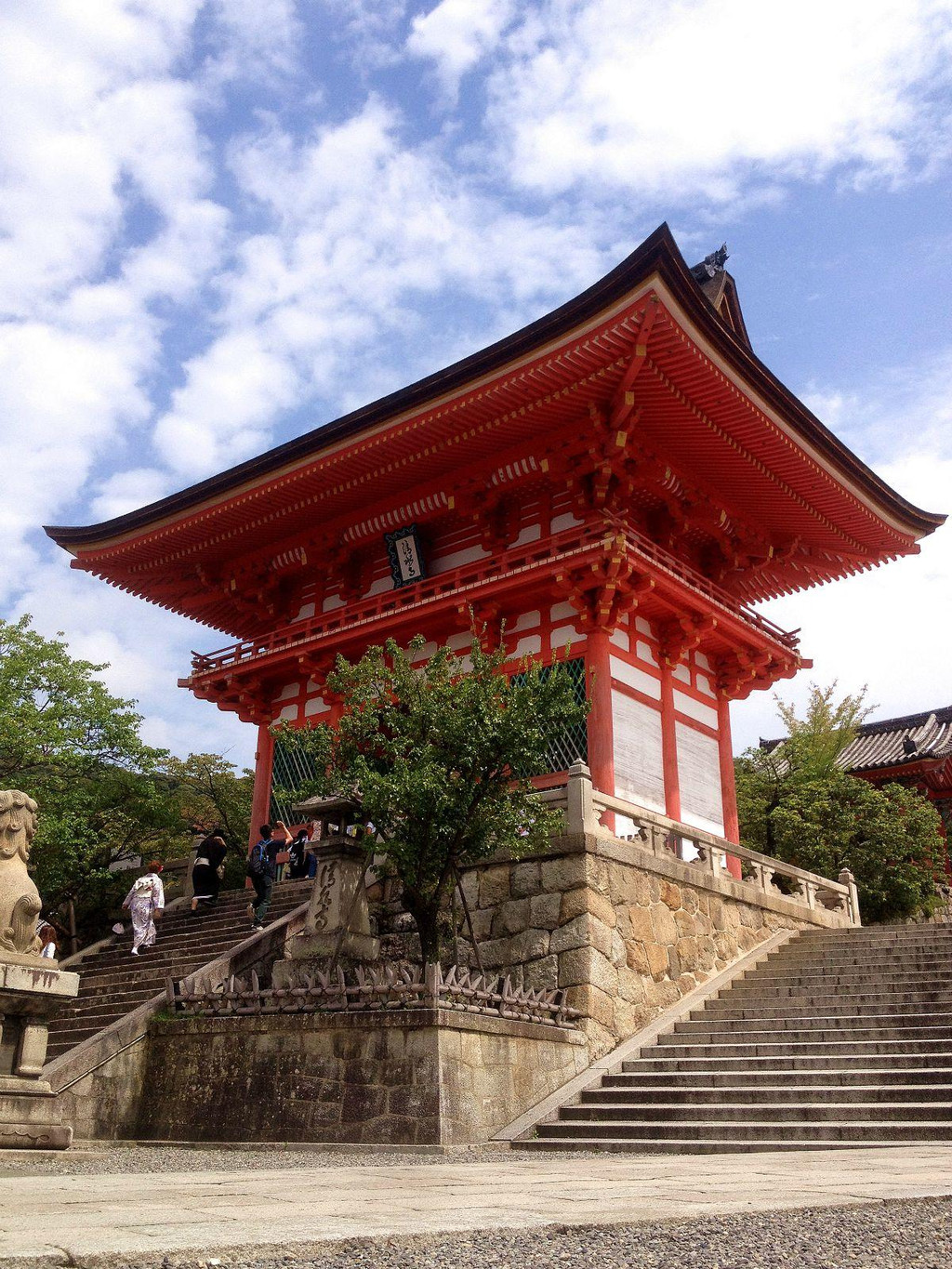  清水寺,京都著名的名胜古迹之一