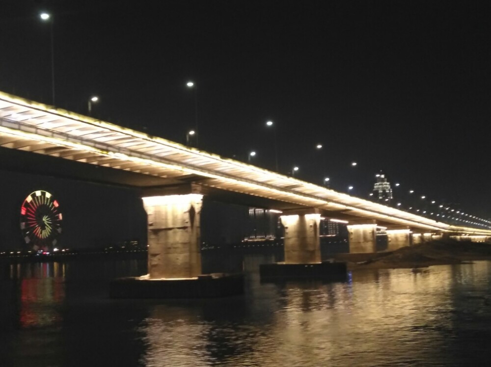 南昌赣江夜景