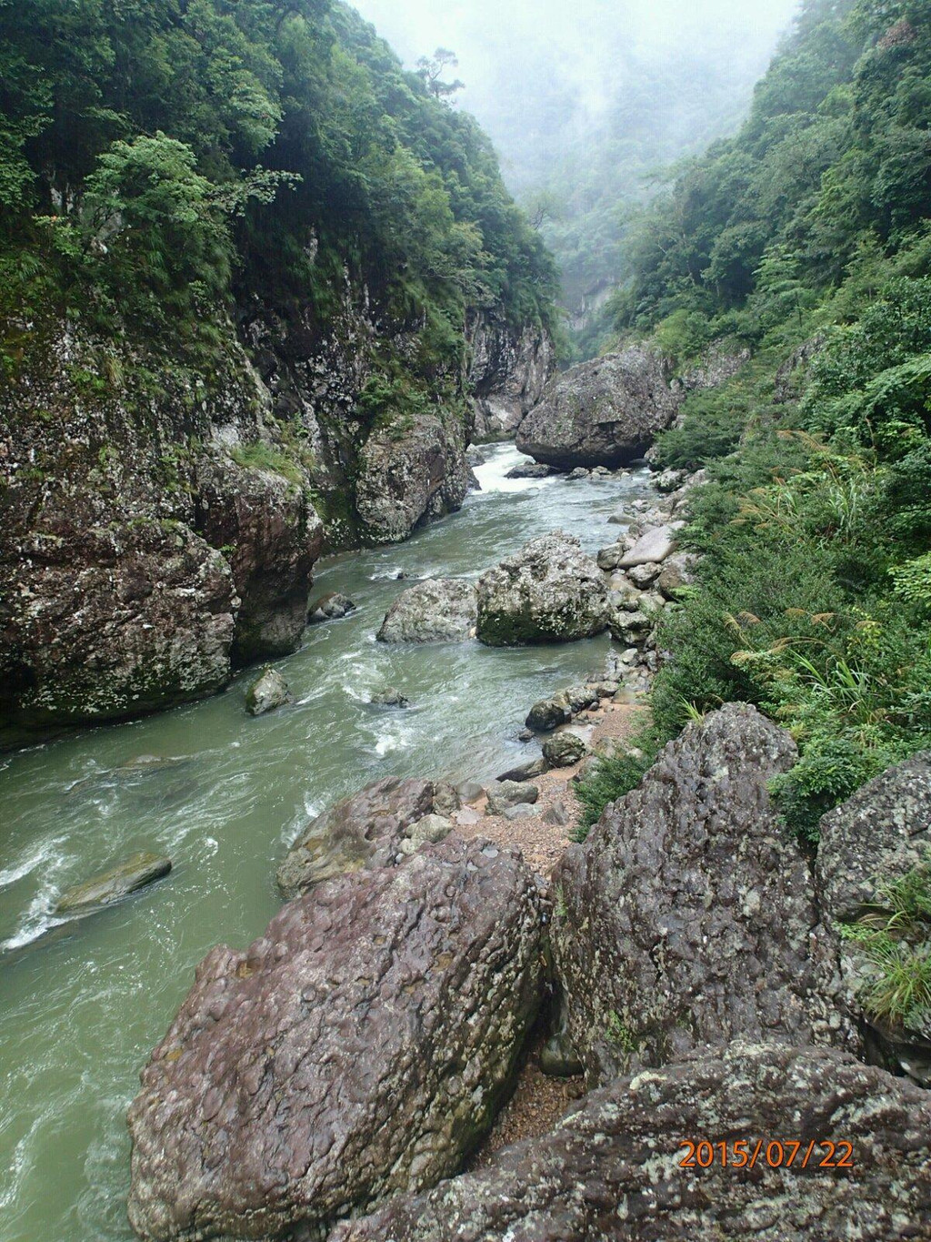 福建白水洋鸳鸯溪