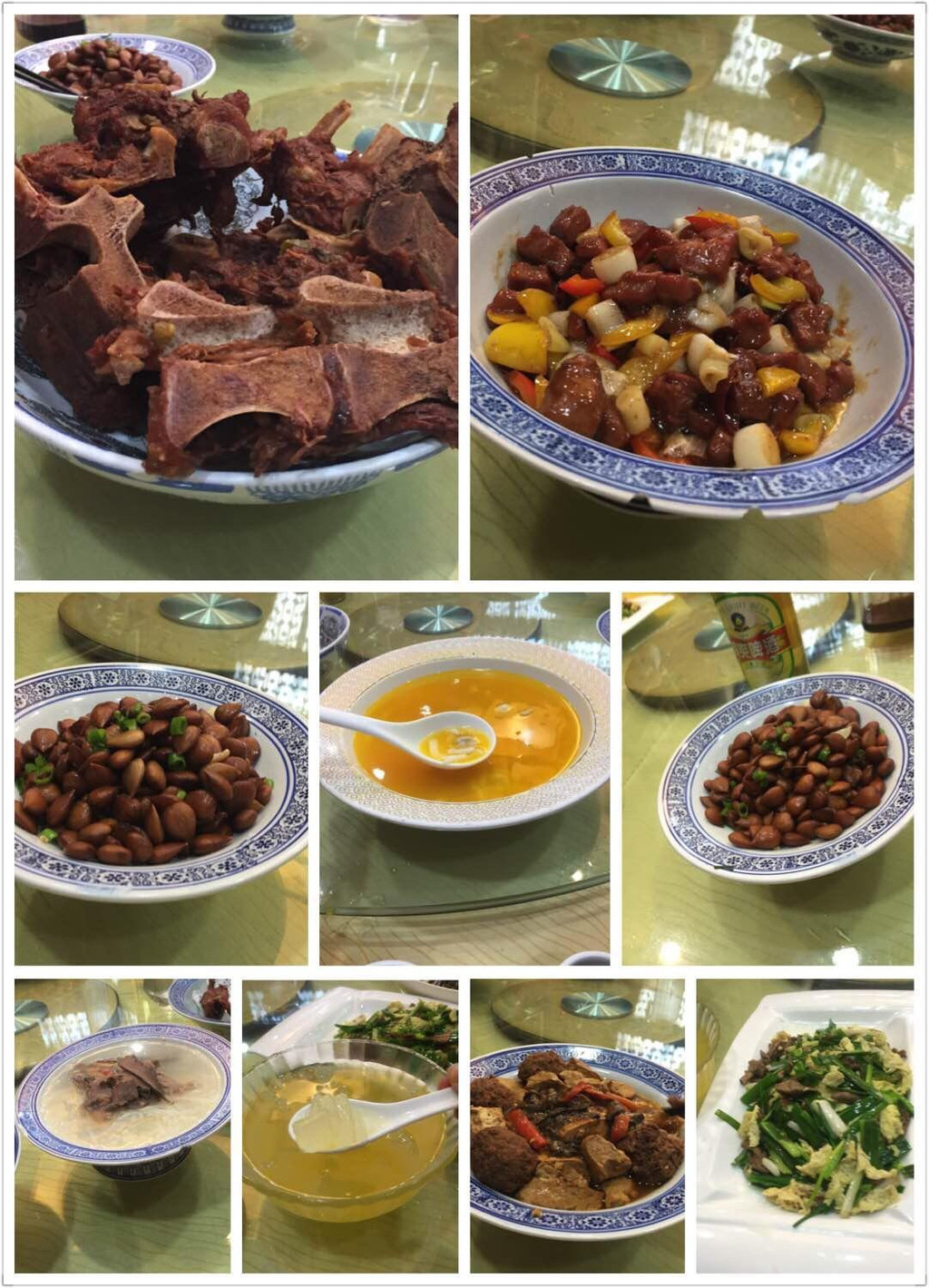 特地享用了当地特色菜—承德满族八大碗!