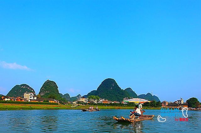 遇龙河上半段漂流