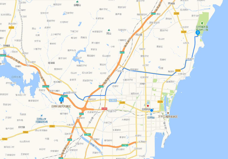 带你看不一样的日照( 花海、竹林、山峰、寺庙