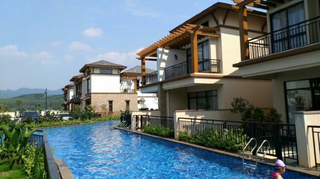 抖音网红!英德花园酒店1-2晚+畅游宝墩湖湖山